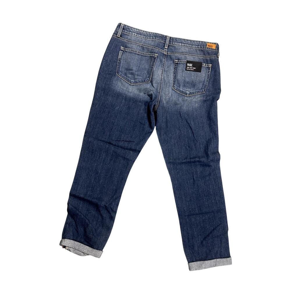 Paige Jeans Jimmy Jimmy Skinny Patchwork Blue Jeans